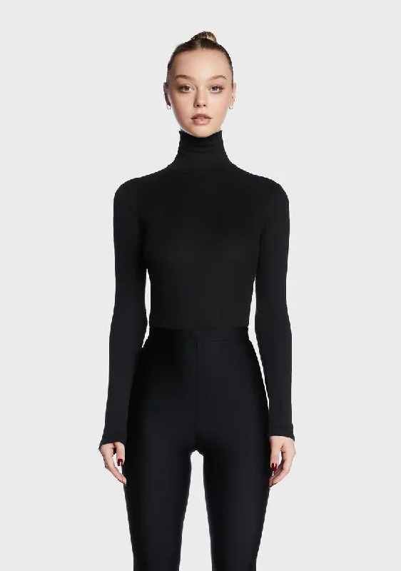 Luxury Women's Fashion Chic Beyond Compare Turtleneck Top