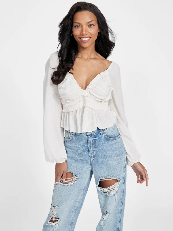 Affordable Women's Clothing Online Luna Ruffle Top