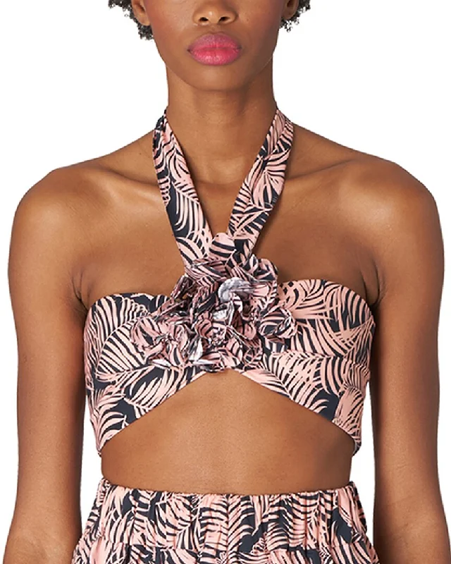 Trendy Attire For Her Carolina Herrera Halter Bandeau Top