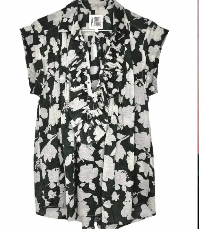 Luxe Women's Fashion Logan Floral In Black