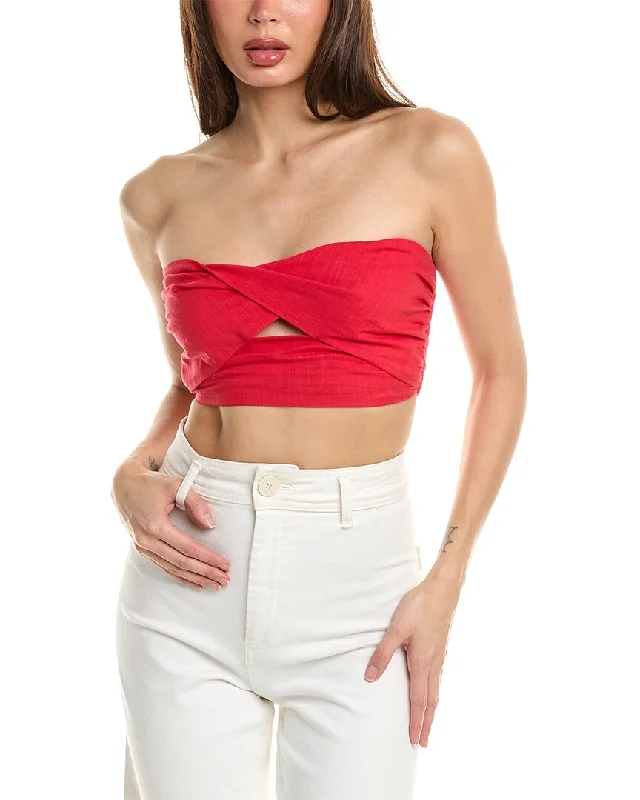 Hot Styles LUXE ALWAYS Wrap Front Bandeau Top