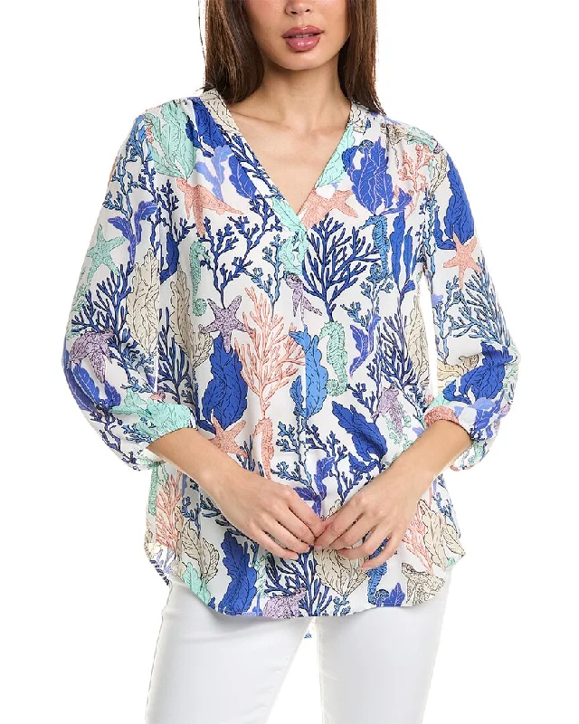 Colorful Clothing Jones New York 3/4-Sleeve Top