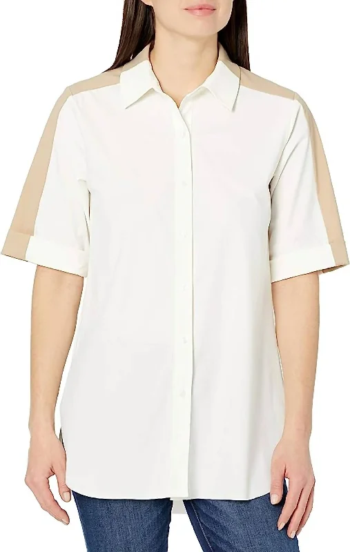 Flash Sale Now Wicking Shirt In Off-White