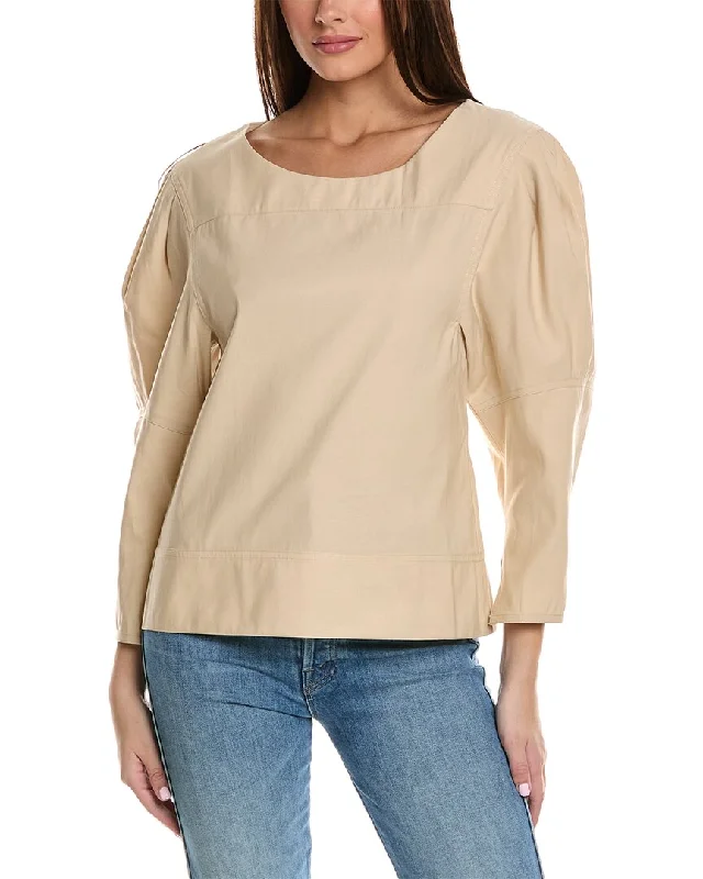 Sophisticated Outfits 3.1 Phillip Lim Puff Sleeve Top