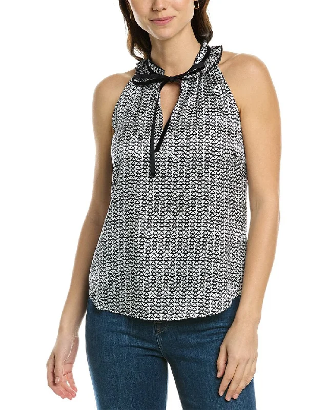 Style Your Wardrobe Go> by GoSilk Lady Danbury Silk Top