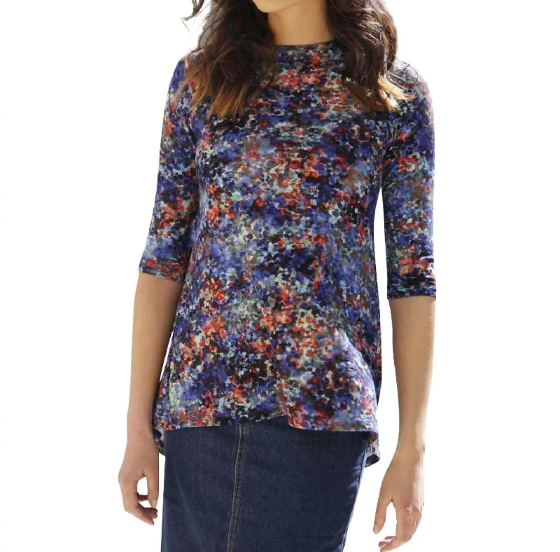 Flash Sale Online Petal Top In Blue