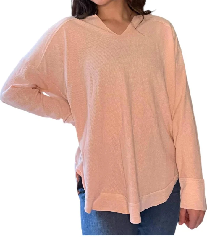 Limited Stock, Big Discounts Rosey Top In Dust Pink