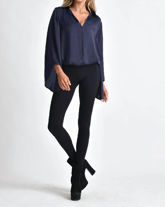 Chic Trends Unveiled Roky Top In Navy