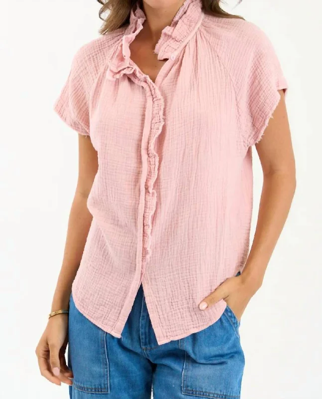 Women's Clothing Sale Online Leah Shirt In Pink