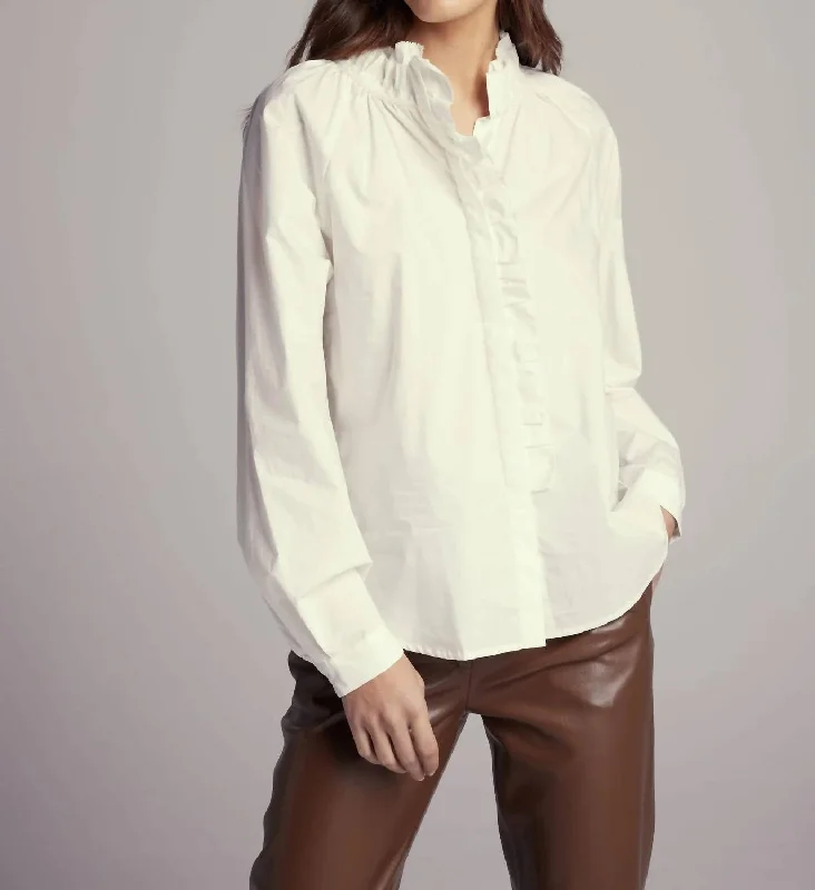 Modern Women's Apparel Lark Shirt In White