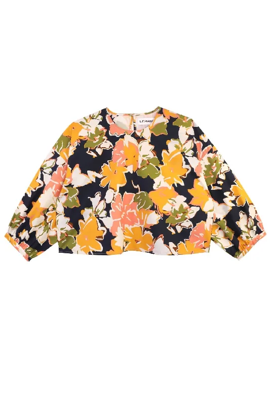 Clothing For Women Women's Allo Top In Autumn Lyon Floral