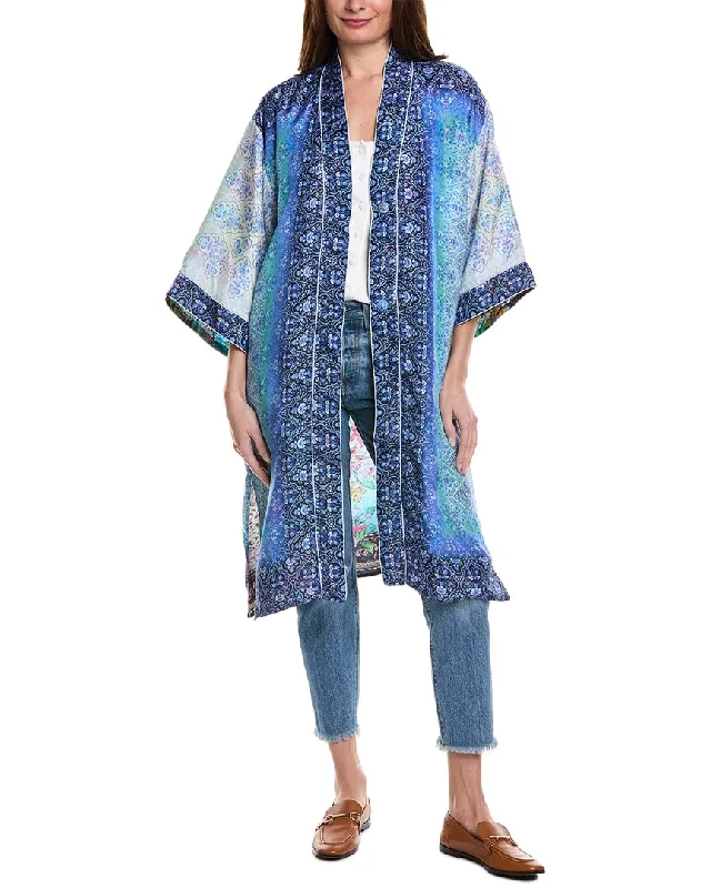 Women's Evening Wear for Special Occasions Johhny Was The Maggi Long Silk Kimono