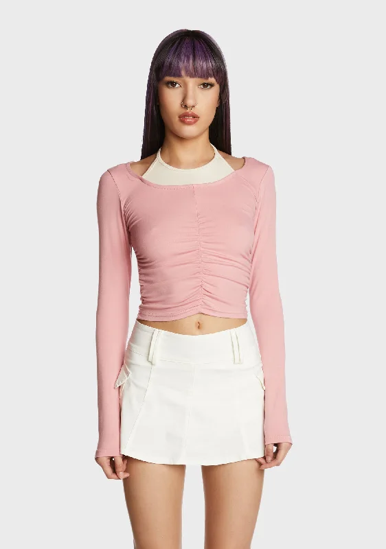 Wardrobe Essentials Back To Barre Layered Top