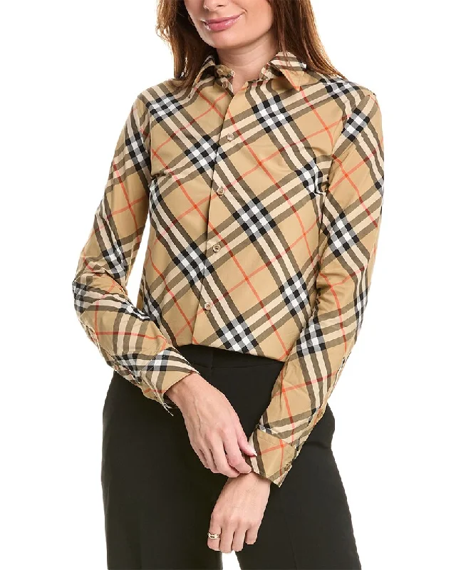 Trend Forward Threads For Her Burberry Check Shirt