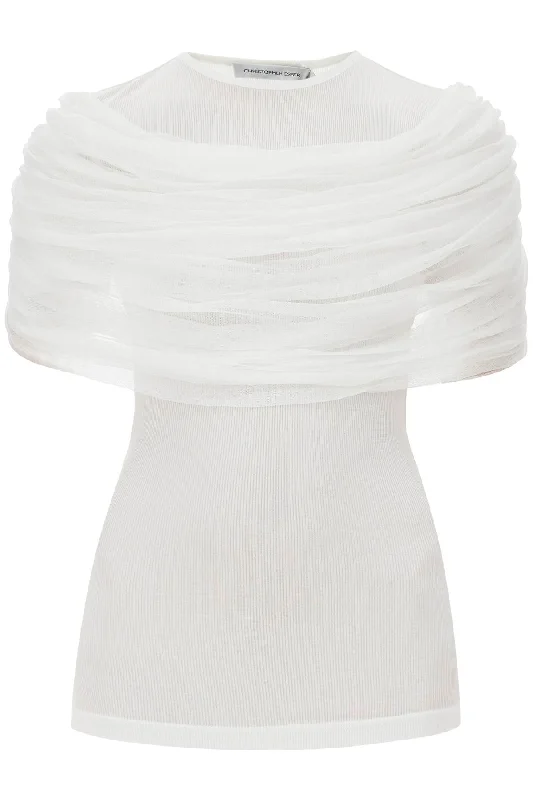 Women's Clothing Online Sale Christopher Esber Women's "Sonora Top With Draped