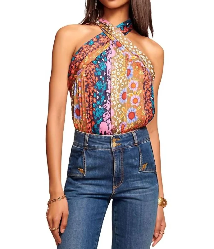 Exclusive Online Sale Charli Top In Multi Boho