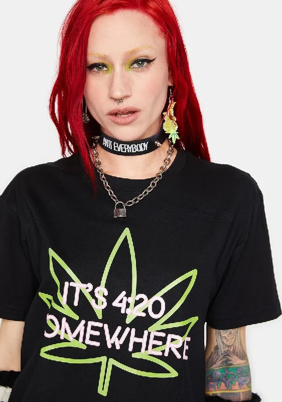 Casual Fashion It's 420 Somewhere Shirt