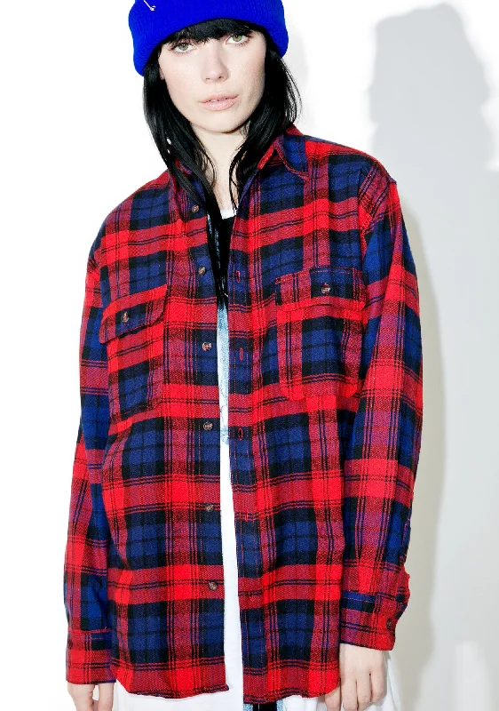 Workwear Fashion for Women Polly Plaid Shirt