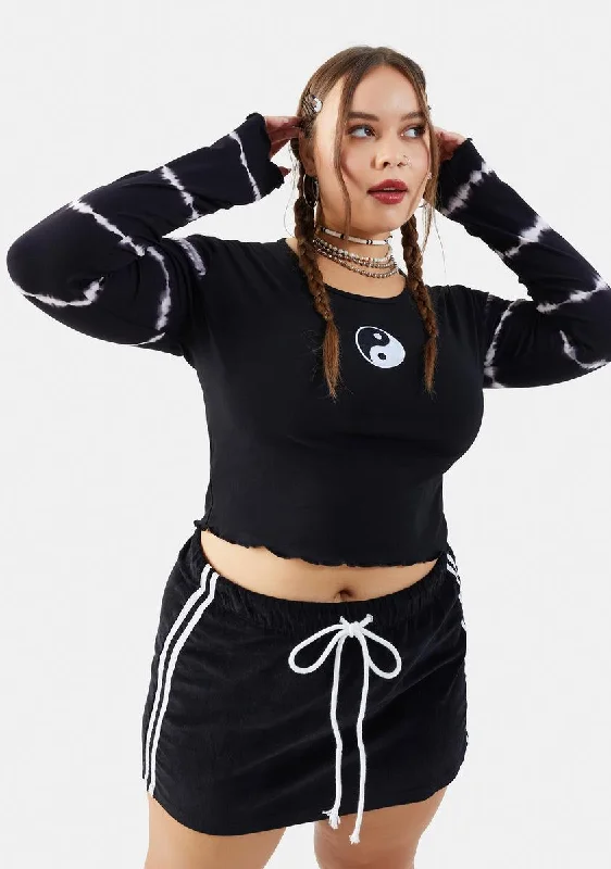 Trendy Urban Attire Night Truly Better Together Yin Yang Top