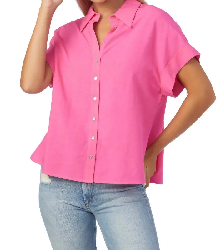 Insane Discount Onslaught Foster Top In Bubblegum