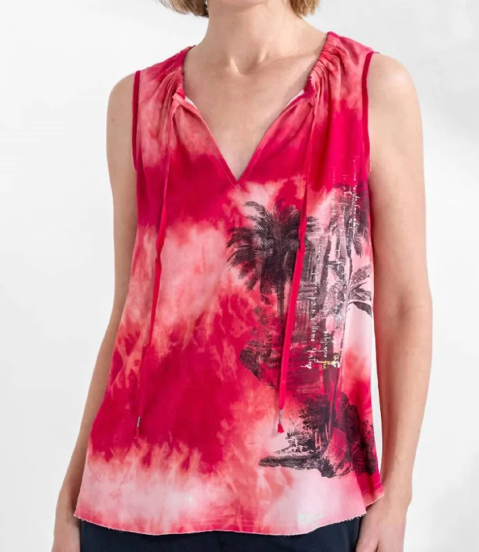 Unbeatable Prices Go Quite A Stretch Top In Bloody Mary Batik