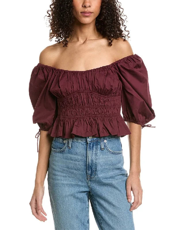 High Street Women's Fashion for Trendy Shoppers STAUD Faye Top