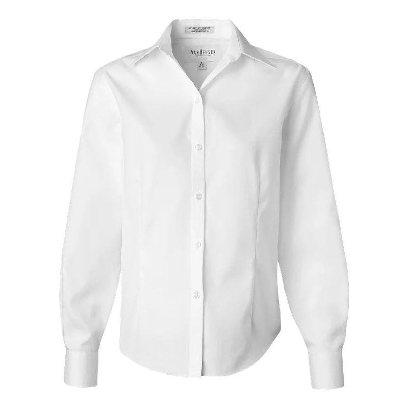 Clearance Event Van Heusen Women's Non-Iron Pinpoint Oxford Shirt