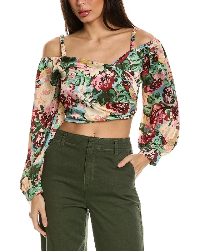 Trendy Aesthetics Lost + Wander Tea Party Top