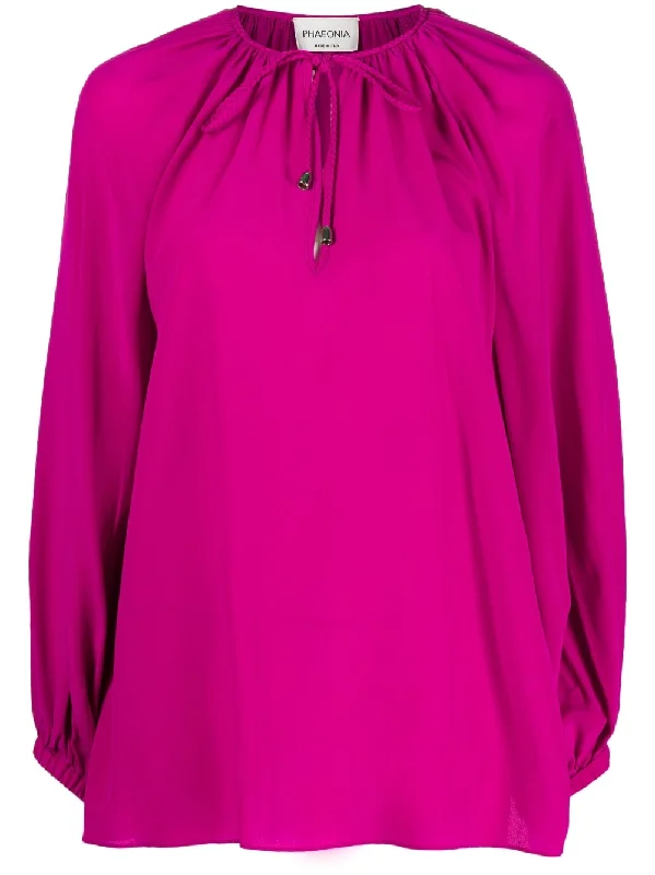 Easygoing Women's Style Phaeonia Women's Top pink