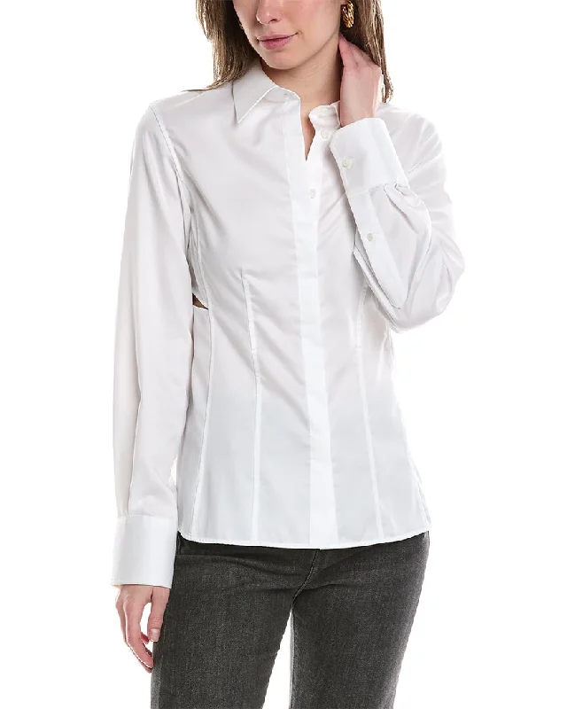 All Season Basics Discount Helmut Lang Seamed Slash Shirt