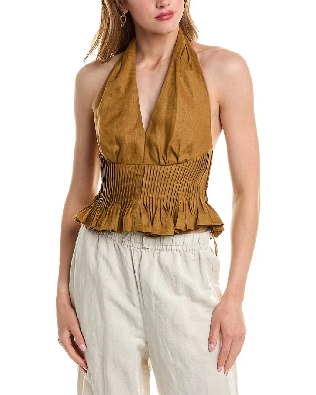 Women's Evening Wear Nicholas Ilianna Linen Top