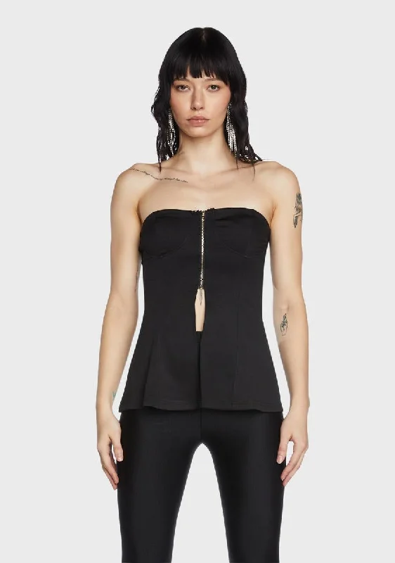 Versatile Wardrobe Essentials Bridges Burned Tube Top