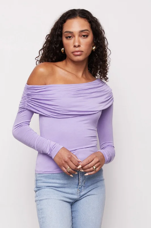 Vintage Fashion Bailey 44 Aliciana Top in Amethyst