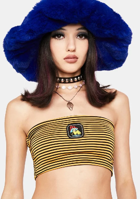 Fashion-forward Women's Wear Shroom Micro Tube Top