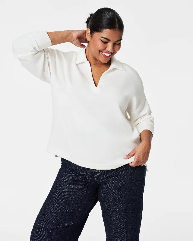 Casual Yet Stylish Separates SPANX® AirEssentials Polo Top