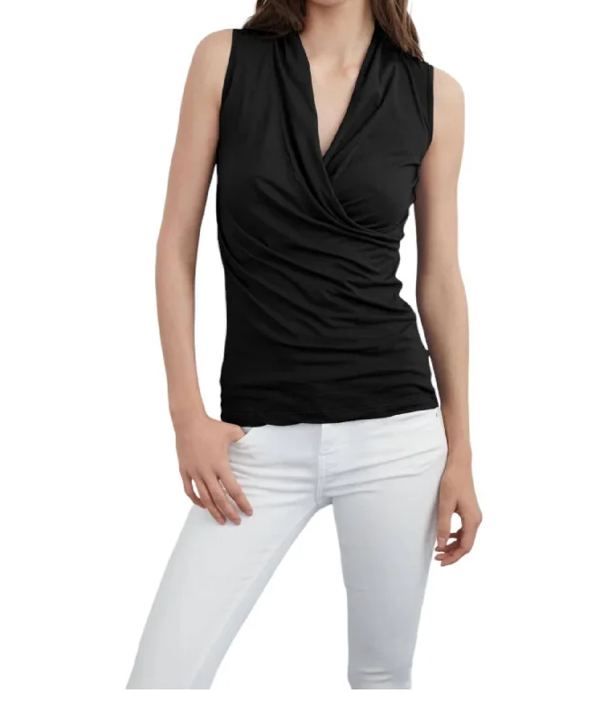 Elegant Style Adelise Top In Black