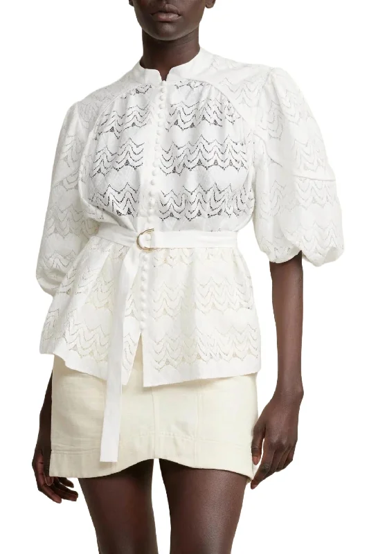 Trend Alert Stapleton Top In Ivory