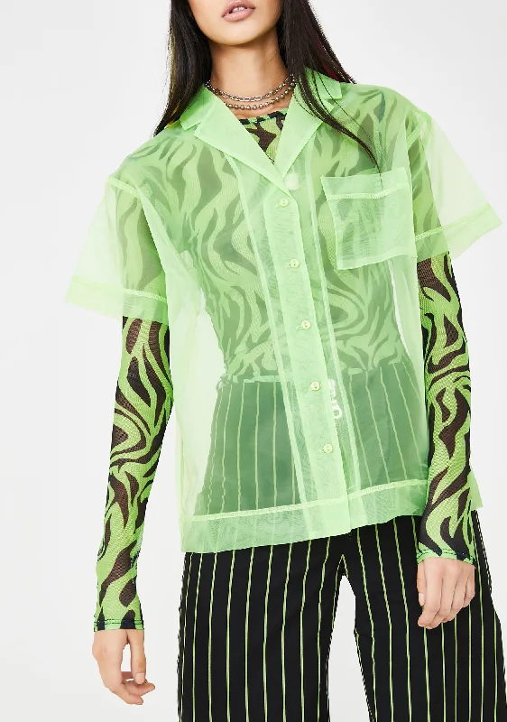 Trendy Fashion For Women Tropics Shirt