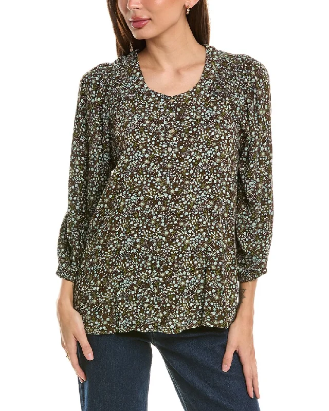 Women's Clothing Boutique Bobeau 3/4-Sleeve Top