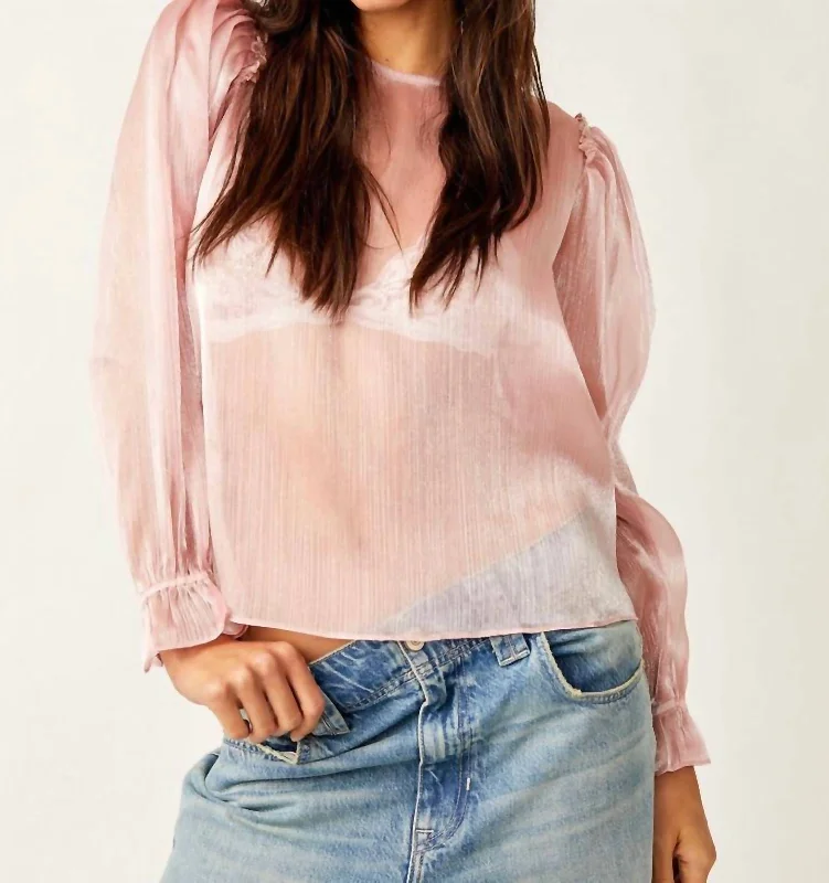 End of Season Sale Freya Frost Top In Pink