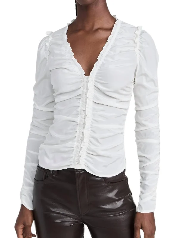 Trendy Women's Outfits for Casual Wear Beckett Top In White