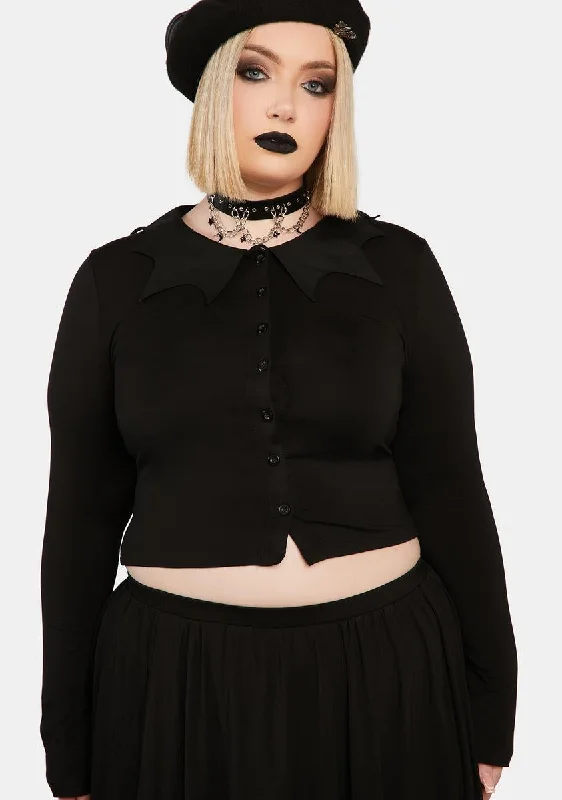 Discover Now Plus Just Wing It Collared Top