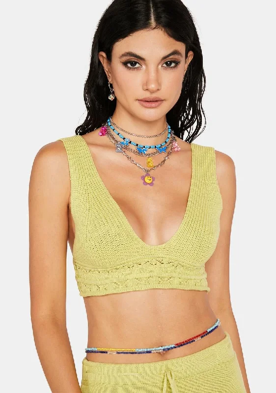 Women's Fashion Hotspots Follow The Bliss Crochet Top