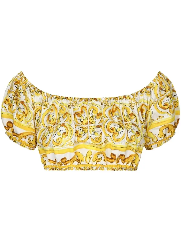 Women Clothing Dolce & Gabbana Women's Top yellow