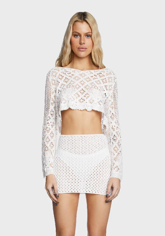 Hot Brand Discounts Scenester Summer Crochet Top