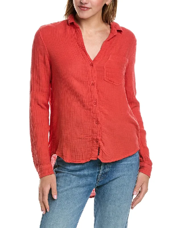 Latest Fashion Bella Dahl Pocket Button-Down Shirt