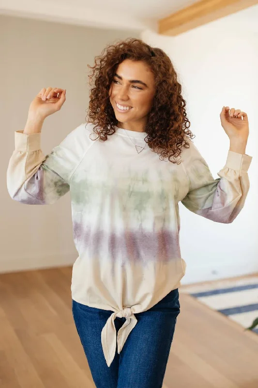 Style Streetwear Living For The Weekend Top In Tie Dye