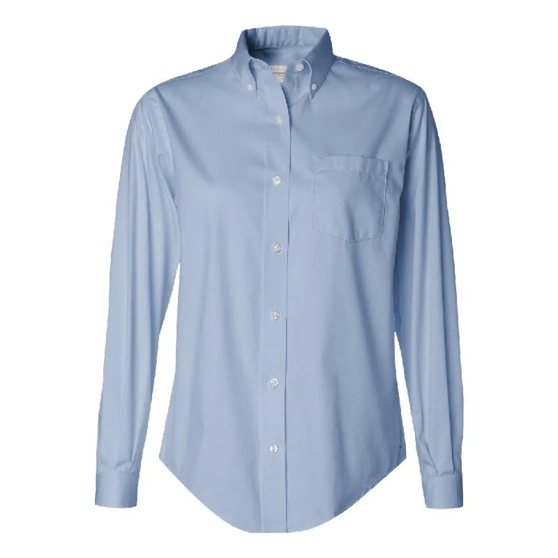 Limited Time Offers Van Heusen Women's Pinpoint Oxford Shirt