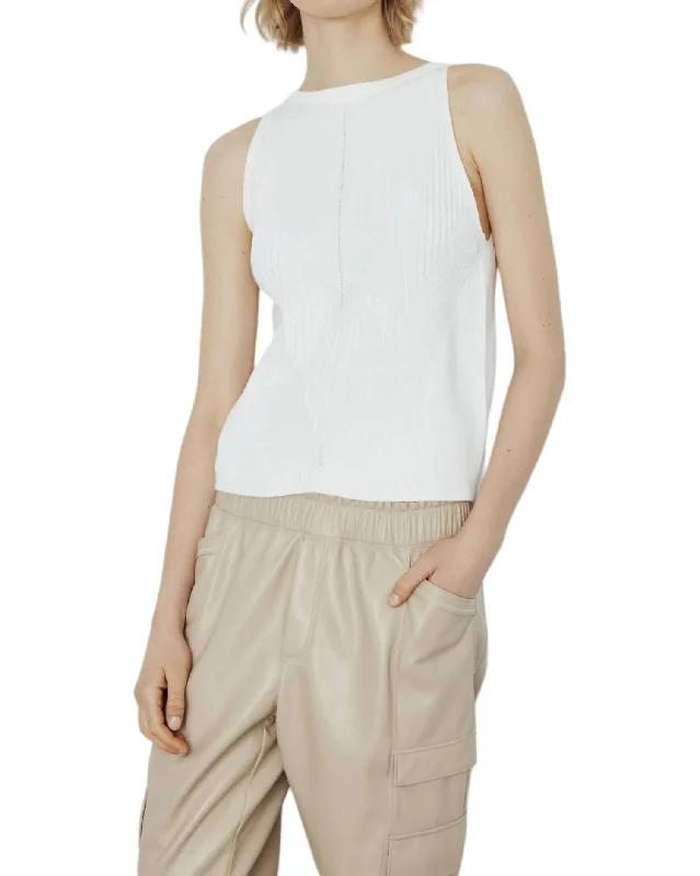 All Season Basics Discount Aiden Top In Off White