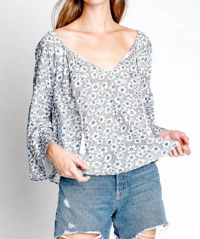 Latest Trends Central Park Top In Gin Blossom